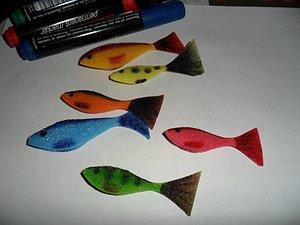 Изображение 1 : Форма для изготовления поролоновых рыбок методом горячей штамповки 